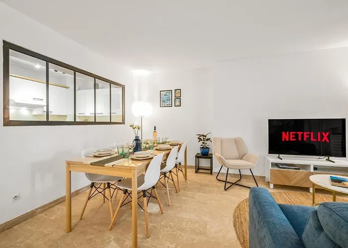Le Marni Avec Parking Prive Apartmán Menton
